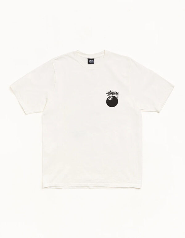 Stussy 8-Ball Tee (White)