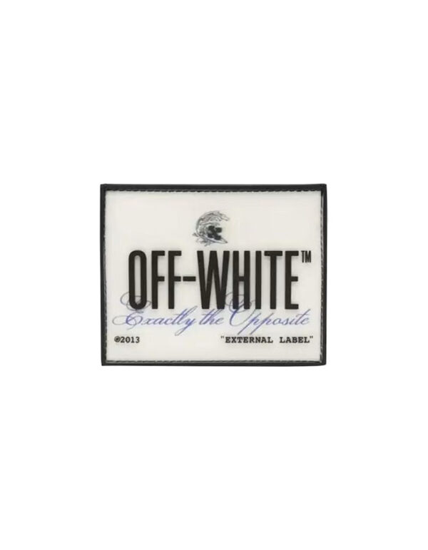 Off-White Logo Patch Card Case