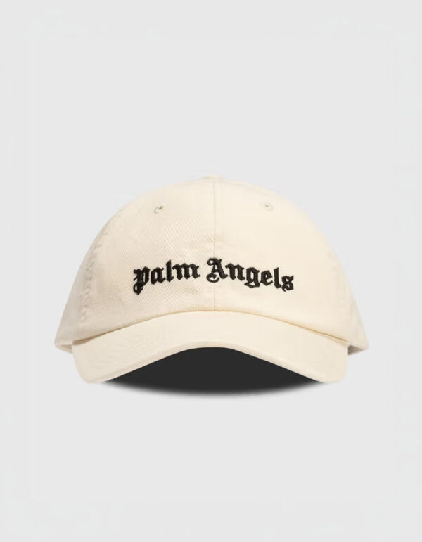 Palm Angels Logo Cap (Cream)