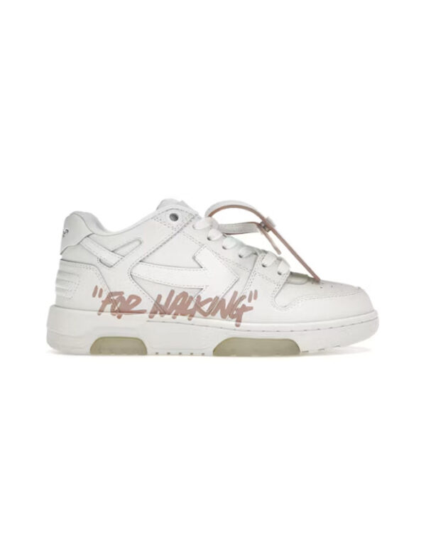 Off-White OOO “For Walking” (White/Pink)