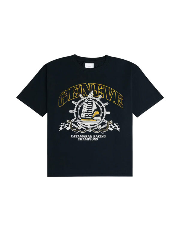 Rhude Geneve Catamaran Tee (VTG Black)