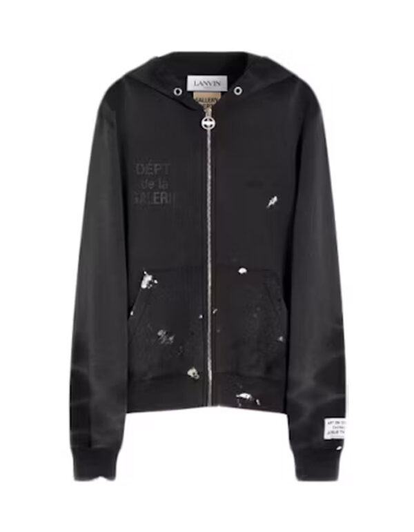 Gallery Dept. X Lanvin Zip Hoodie (Black)