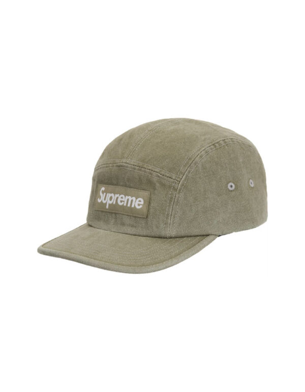 Supreme Denim Camp Cap (Olive)