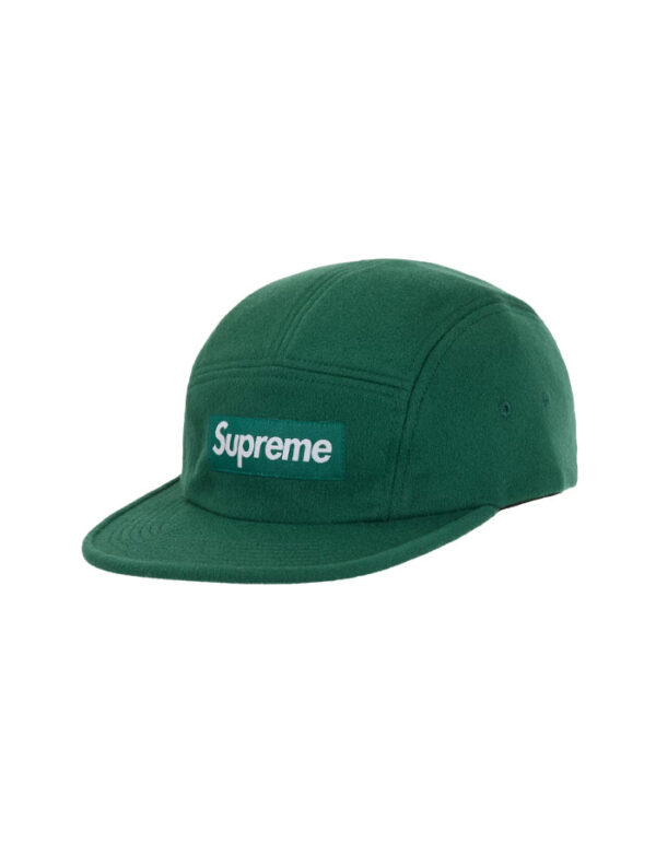 Supreme Wool Camp Cap (Green)