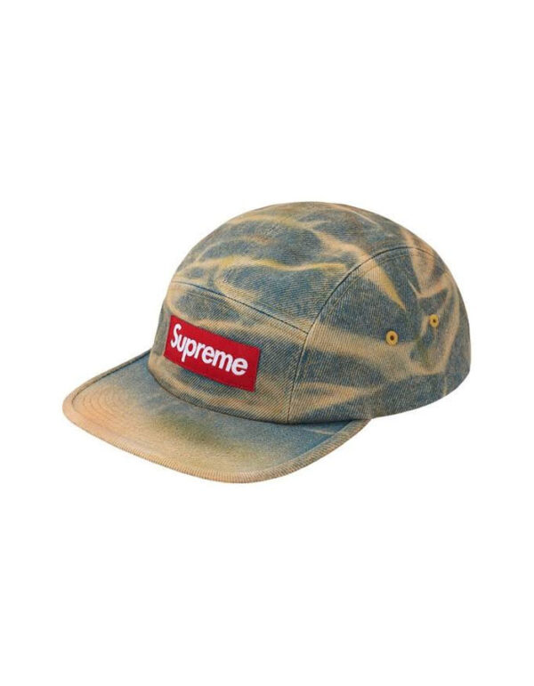 Supreme Denim Camp Cap (Dirty Indigo)