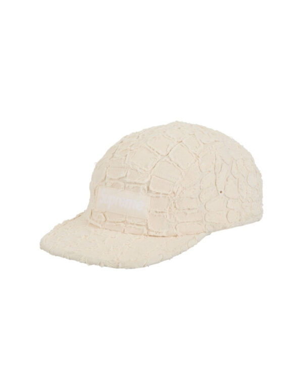 Supreme Frayed Croc Camp Cap (Natural)