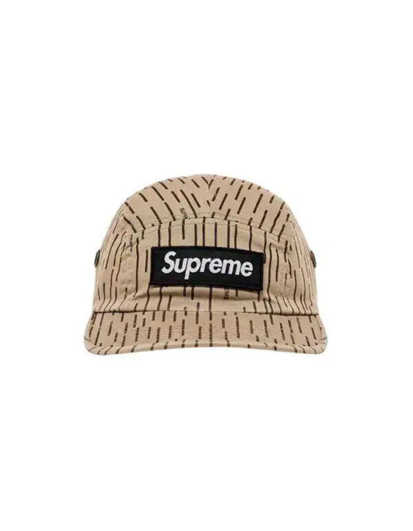 Supreme Military Camp Cap (Tan Raindrop)
